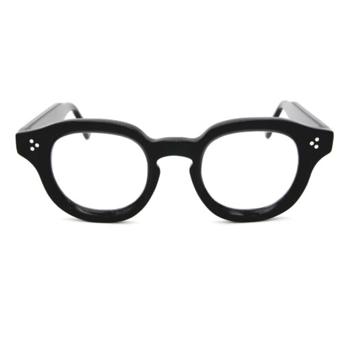 001 San Marco l'occhiale elegante raffinato di stile su misura di Occhiali Sartoriali. Per farsi notare un occhiale spesso e bold adatto ad un viso grande o viso piccolo