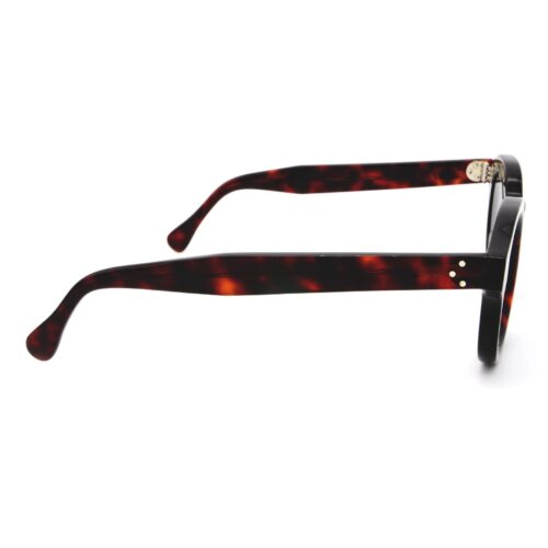 001 San Marco l'occhiale elegante raffinato di stile su misura di Occhiali Sartoriali. Per farsi notare un occhiale spesso e bold adatto ad un viso grande o viso piccolo