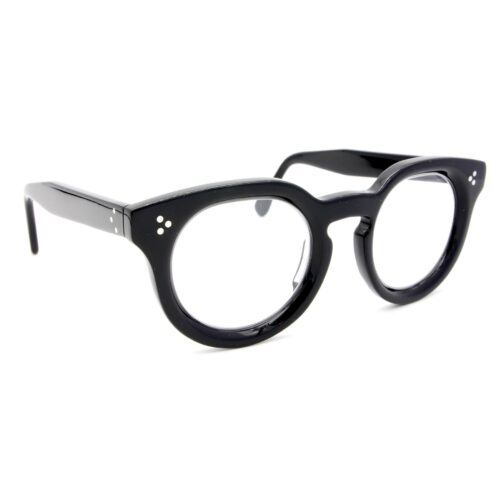 Rialto l'occhiale tondo con montatura spessa bold ricercata elegante dallo stile classico Occhiali Sartoriali