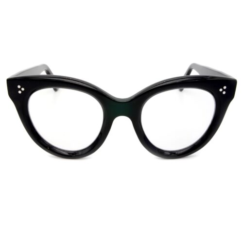 Sophia è un occhiale a gatto da vista e da sole con lenti oversize grandi a punta spesso importante elegante di stile di design ricercato, ispirato a sophia loren realizzato a mano nel nostro laboratorio di Occhiali Sartoriali a Padova