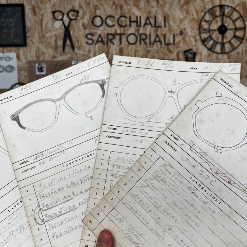corso come creare una collezione di occhiali